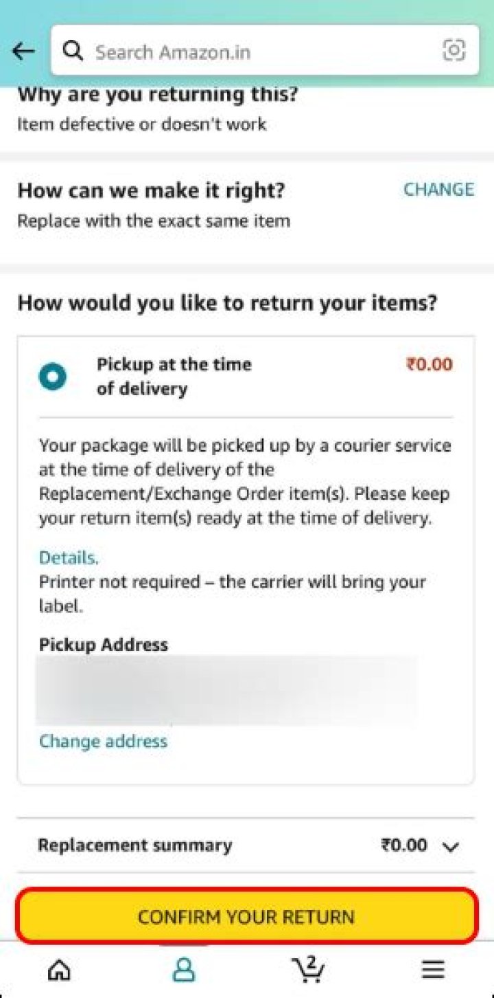 Can I return multiple items in the same box to Amazon?