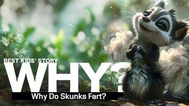Can skunks fart?