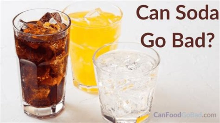 Can you get sick from expired soda?