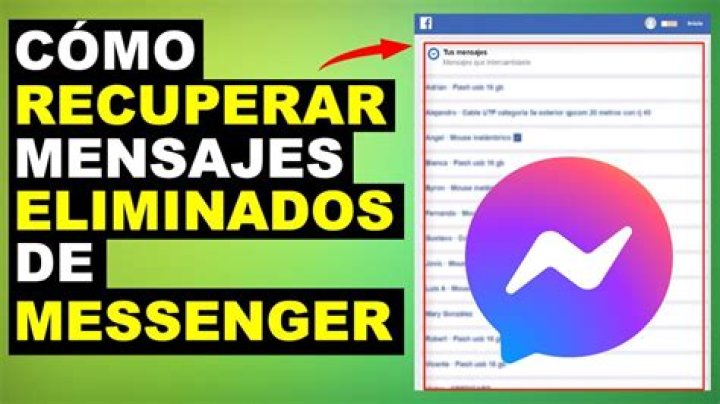 ¿Cómo recuperar mi messenger anterior?