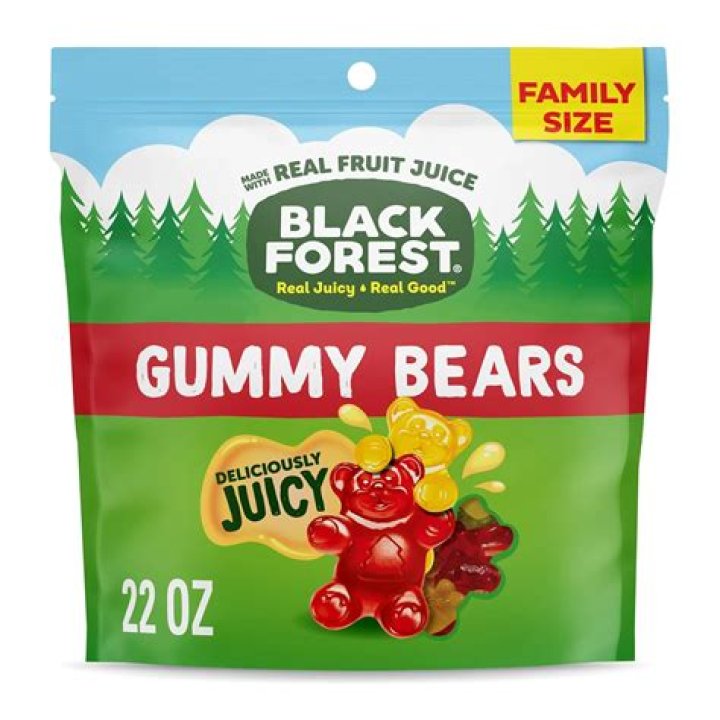 Do Black Forest gummies have juice inside?