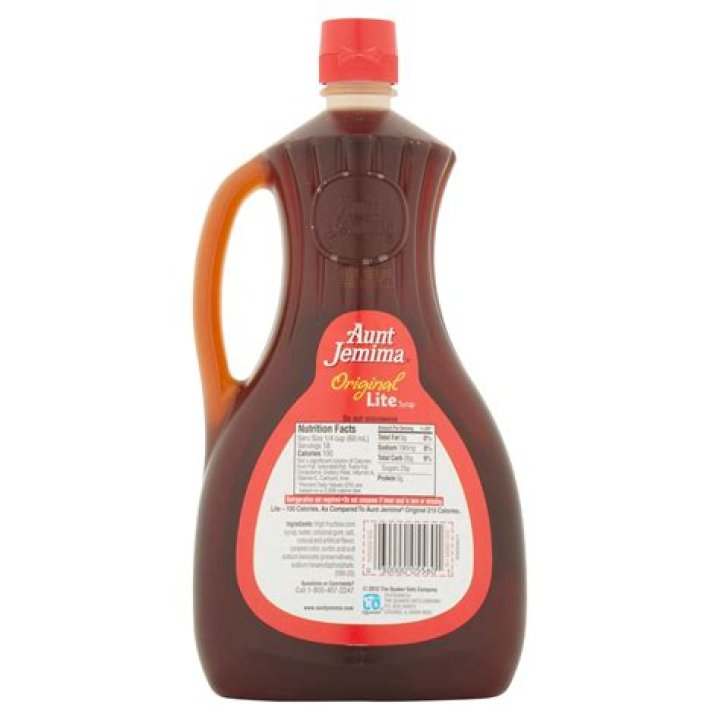 Does Aunt Jemima syrup have high fructose corn syrup?