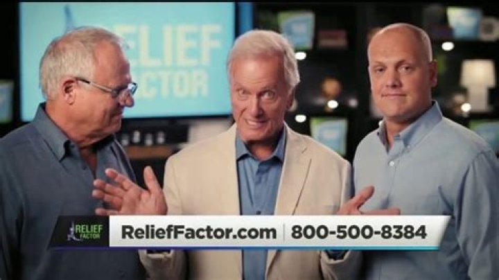 Does Pat Boone take relief factor?