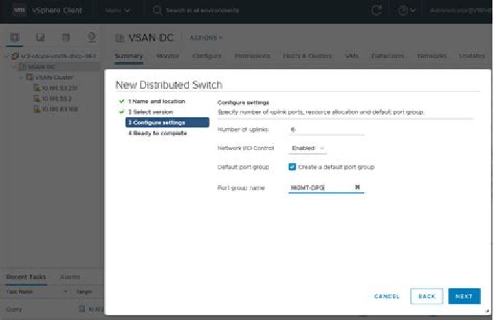How do I migrate a VM from standard vSwitch to distributed switch?