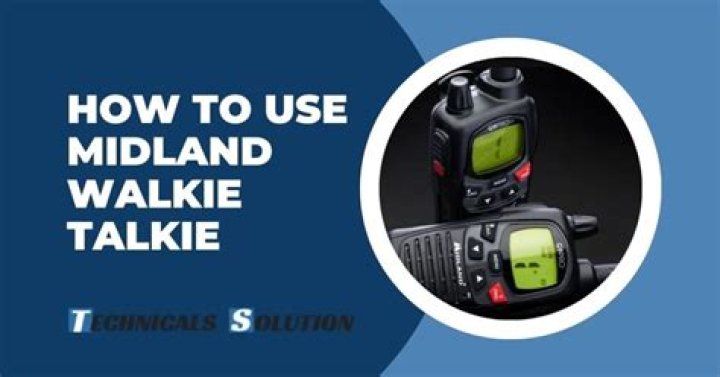 How do you get the Vox off Midland walkie talkie?