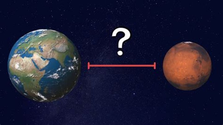 How far away is Mars in light minutes?