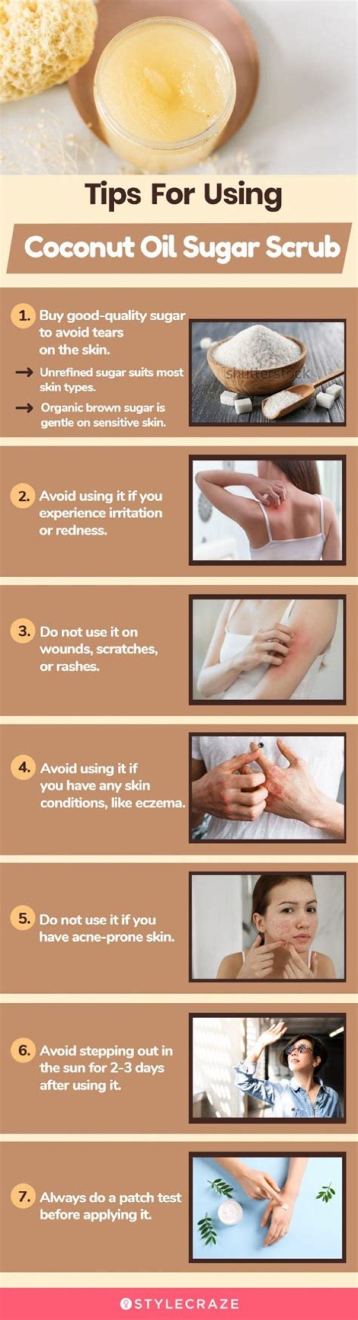 How long does coconut sugar scrub last?