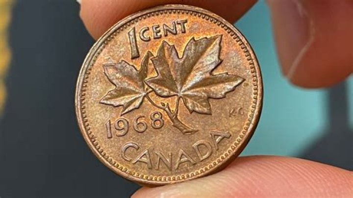 How much is a 1968 Canada penny worth?