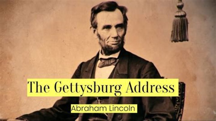Is there alliteration in the Gettysburg Address?