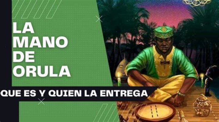 ¿Qué significado tiene la mano de Orula?