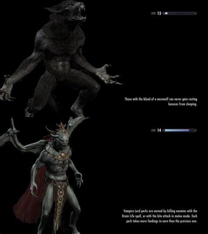 What's better in Skyrim werewolf or vampire?