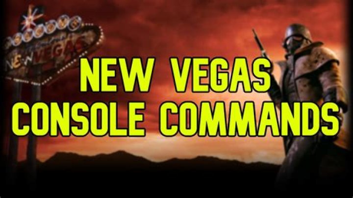 What are the console commands for Fallout New Vegas?