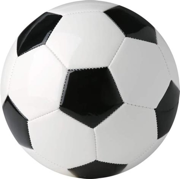 What does a soccer ball look like?