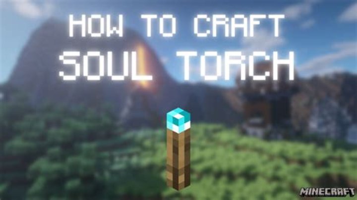 What does a soul torch do in Minecraft?