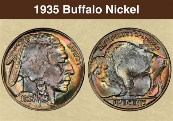 What is a 1935 buffalo nickel made of?
