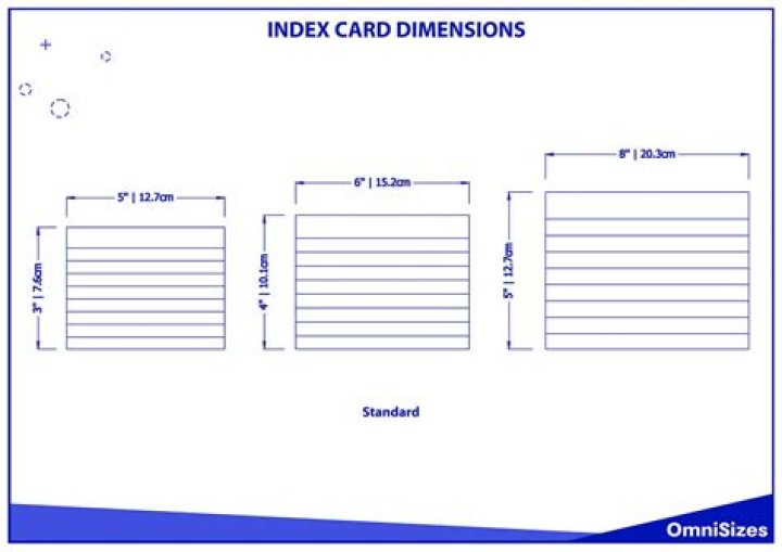 What is the thickness of an index card?