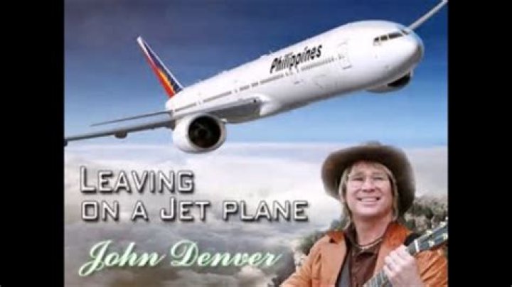 What movie has the song Leaving on a jet plane?