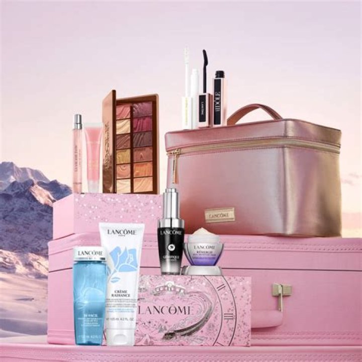 What store has Lancome gift with purchase now?