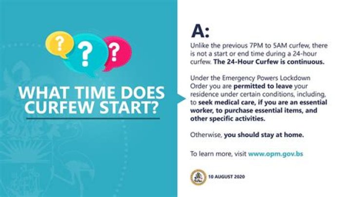 What time is AZ curfew?