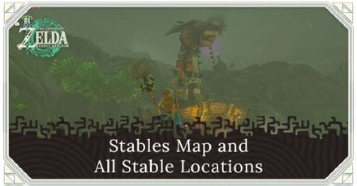 Where are all the stables in Zelda?