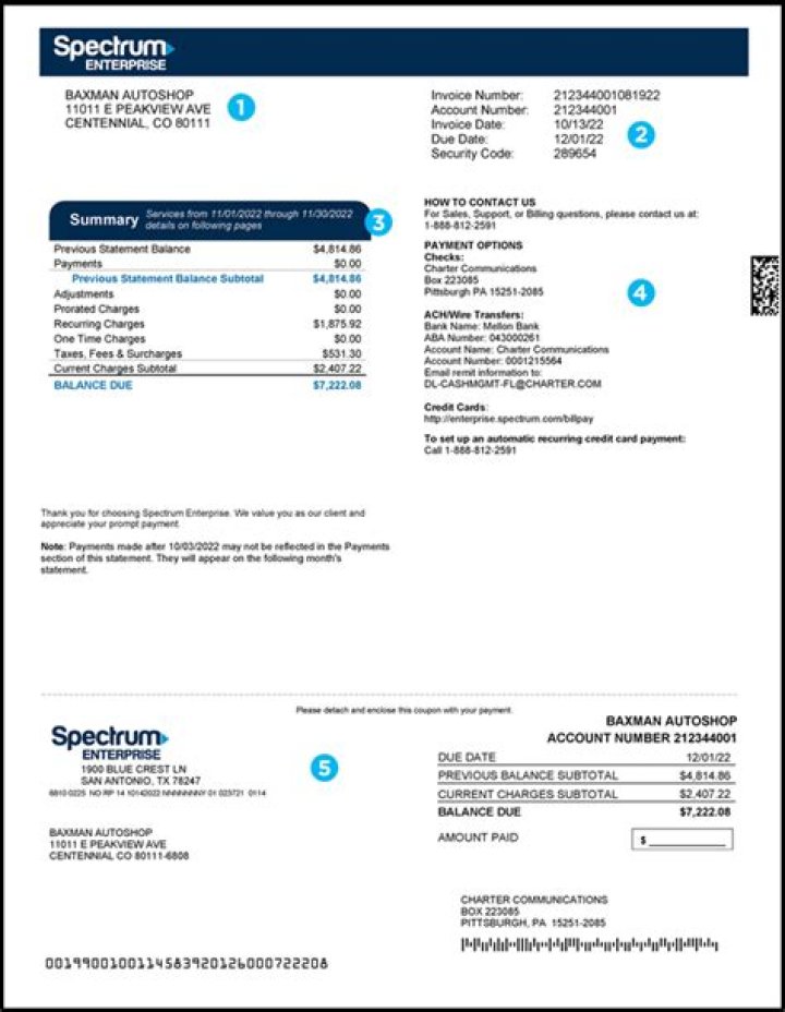 Where can I pay my charter spectrum bill?