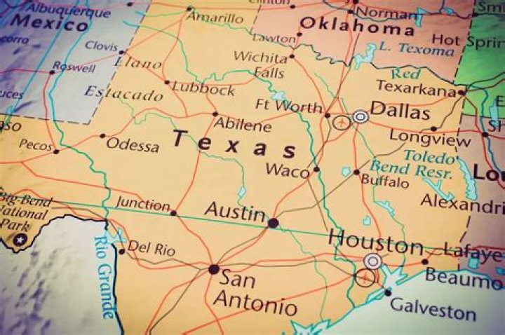 Where is the exact center of Texas?