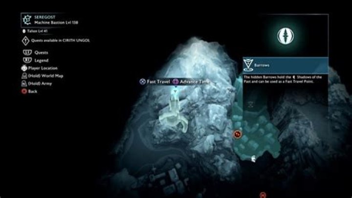 Where is the Ithildin door in Minas ithil?