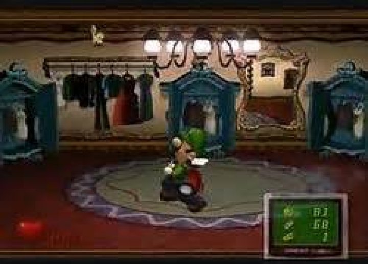 Where is Uncle Grimmly in Luigi's Mansion?